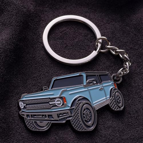 SINLAKUA Ford Bronco 4 Door Keychain Fob Cover