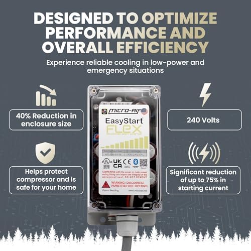 Micro-Air EasyStart FLEX 398 - Bluetooth Soft Start Kit for AC RV and Commercial Use