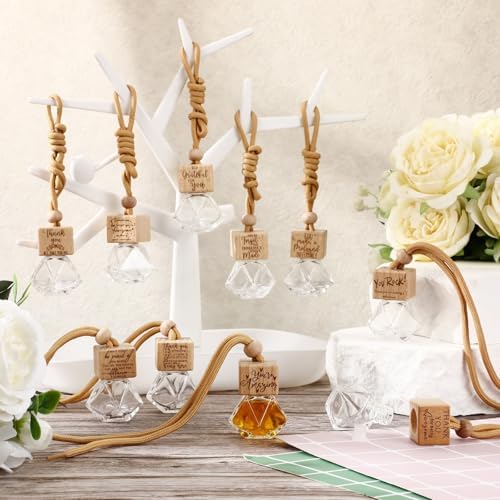30 Pcs Appreciation Gift Car Diffuser with Inspirational Texts