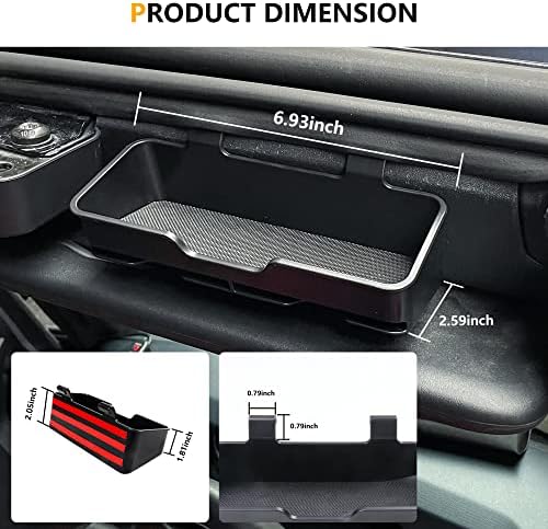 RERPRO Sunglass Holder for 2021-2025 Ford Bronco 24 Door