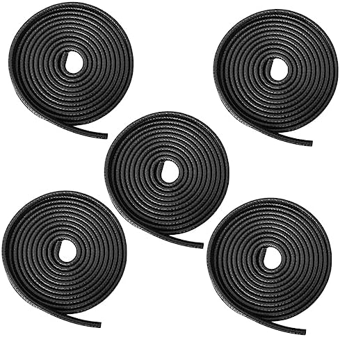 PartyKindom 5 Rolls Door Collision Seal Strip for Soundproofing and Weatherproofing