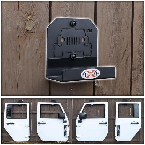 EZ4x4 Garage Door Hangers for Jeep - 4 Pack Heavy Duty