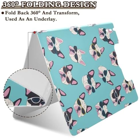 French Bulldog A4 Clipboard Folder with 360 Fold Design