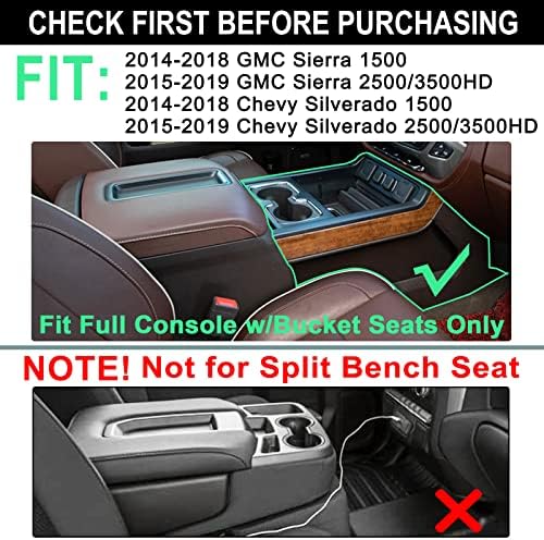 PIMCAR Center Console Organizer Tray Red Trim