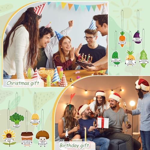 10 Pcs 10 Style Positive Car Air Fresheners with Scented Incense Chips