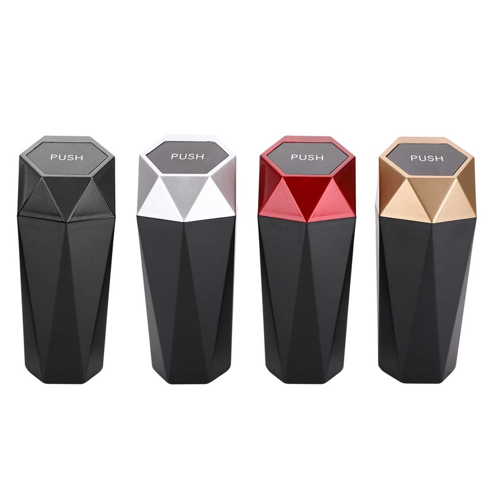 OUDEW Car Trash Can with 30 Detachable Bags