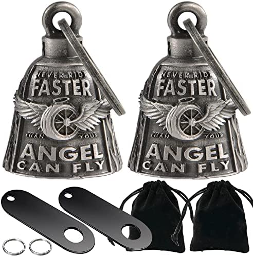 Dream Apparel 2 Pack Motorcycle Bells with Hangers