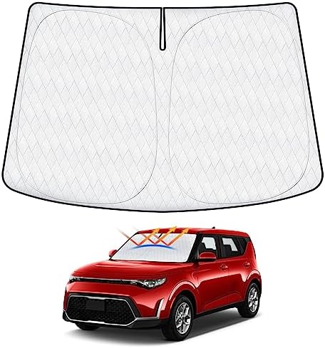 Cartist 5-Layer Windshield Sunshade for Kia Soul 2020-2024 2025