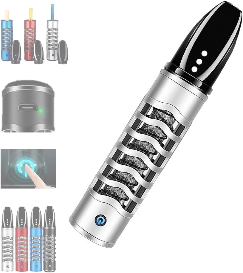 Portable Ashtray With USB Charging and Flameless Lighter