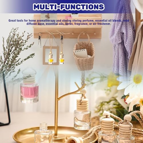 21 Pcs 8ml Clear Car Air Freshener Set