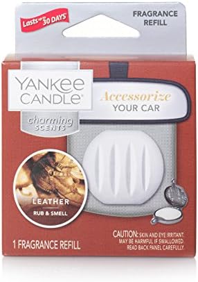 Yankee Candle Leather Car Air Freshener Refill