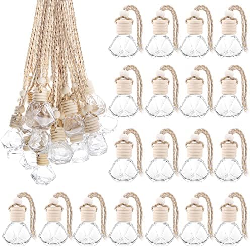 50 Pcs Set Diamond Shaped Glass Diffuser Vials
