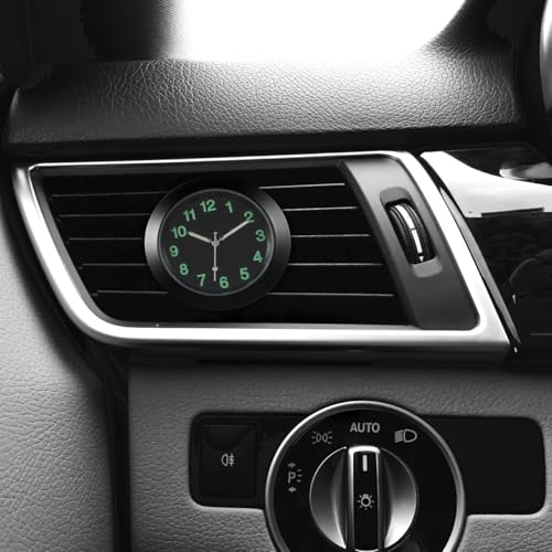 Mini Luminous Car Vent Clock with Clip Universal Quartz