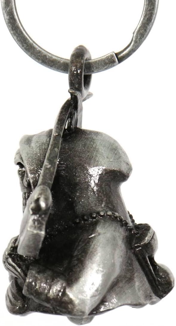 Milwaukee Leather Motorcycle Good Luck Bell Key Chain