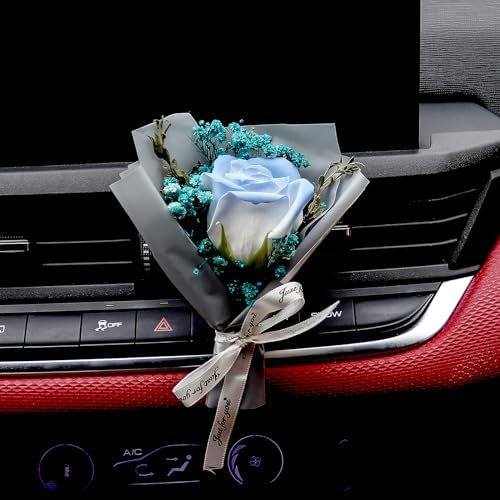 BtlBee Mini Dried Flower Bouquet Air Freshener Vent Clip