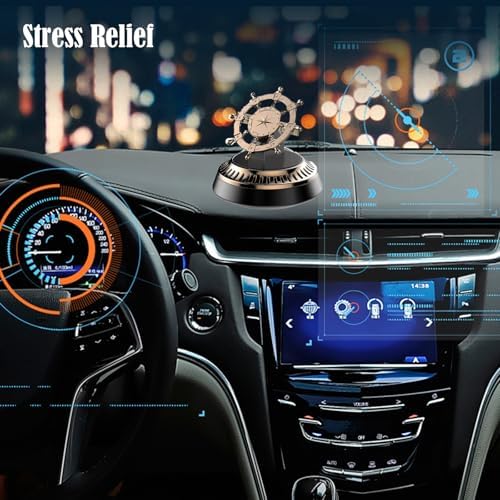 Solar-Powered Fidget Spinner Car Air Freshener