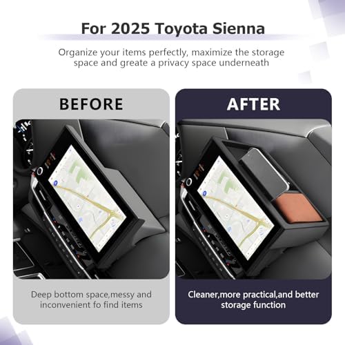 LUWU 2025 Sienna Dashboard Storage Tray 123 Inch Only