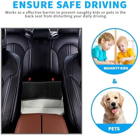 QBUC Car Seat Handbag Holder with Tissue Cup Storage