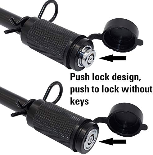 TowWorks 79631 Unique Keyed Hitch Lock with Extra Long Pin