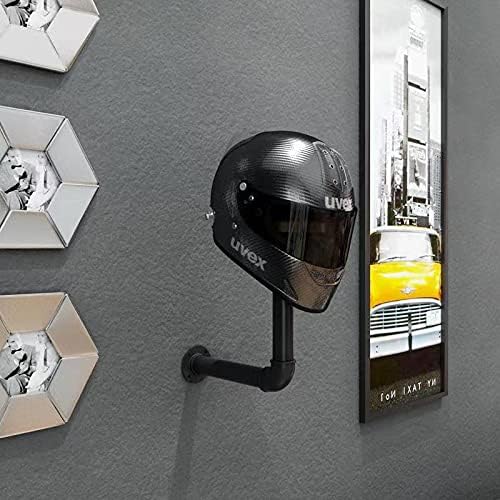 PEI Motorcycle Helmet Holder Wall Mount Rack