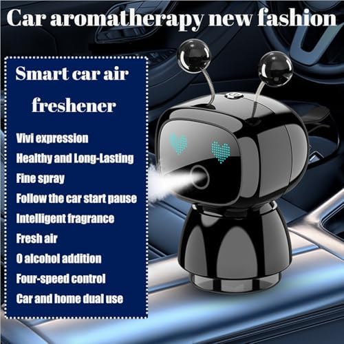 Robot Intelligent Aromatherapy Machine Smart Cute Robot Car Air Freshener V3