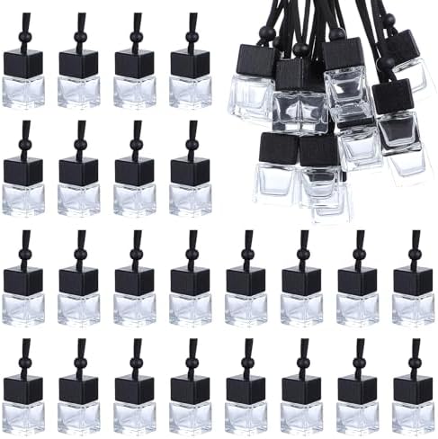 50 Pcs Refillable Car Diffuser Bottles