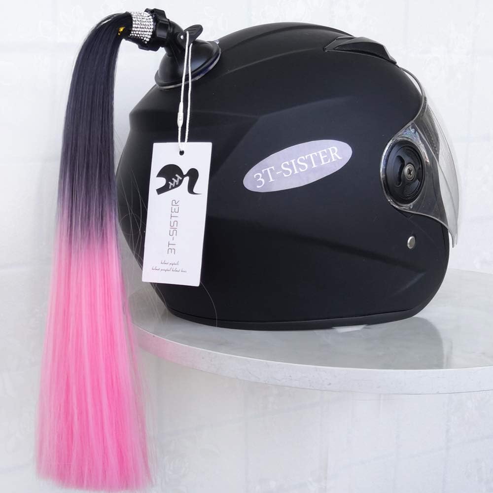 Crystal Pigtails 14 Inch for Helmet Decoration
