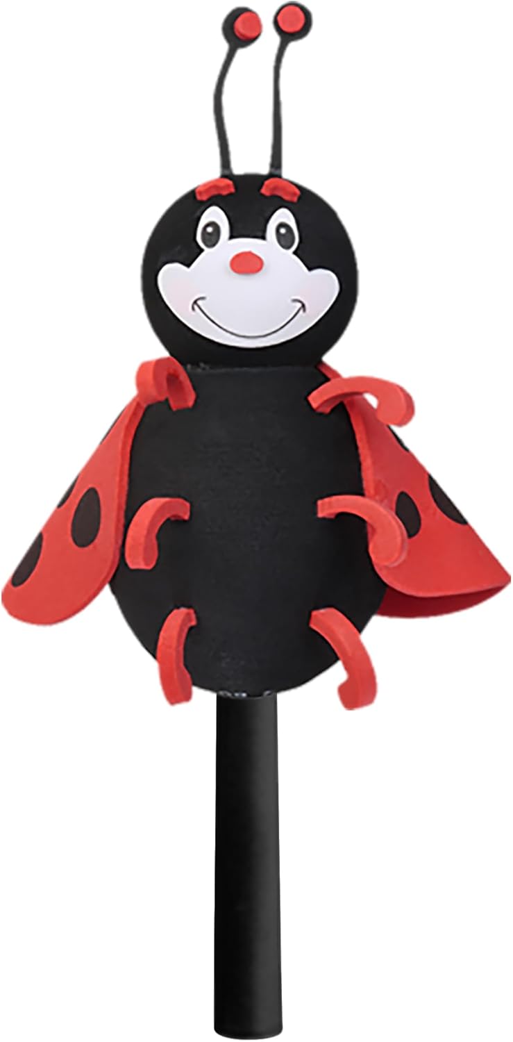 Cute Red Ladybug Car Antenna Topper Decor