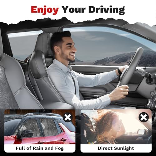 Canvcle Window Visors Rain Guards for 2025 2026 Chevrolet Equinox
