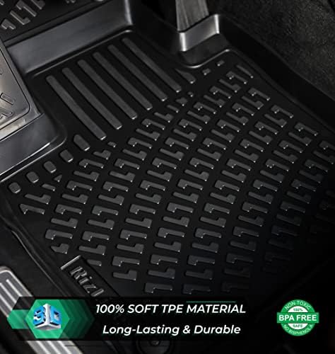 RizLiner Ford Maverick 2022-2026 Floor Mats Black Non-Slip