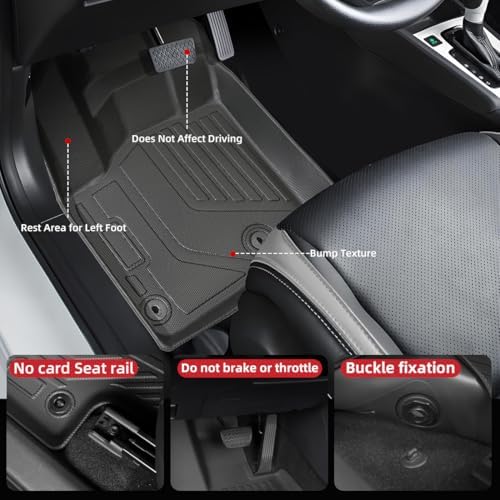 EnergyyWing All Weather Floor Mats for Nissan Rogue 2021-2025