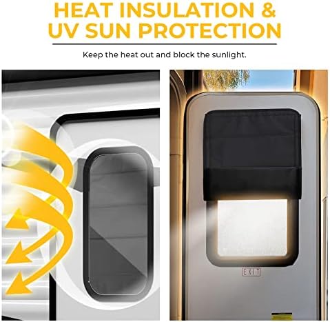 BougeRV Foldable Sun Shade for RV Windows