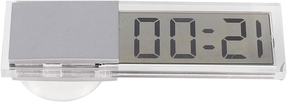 Uxcell Suction Cup Mount LCD Car Clock