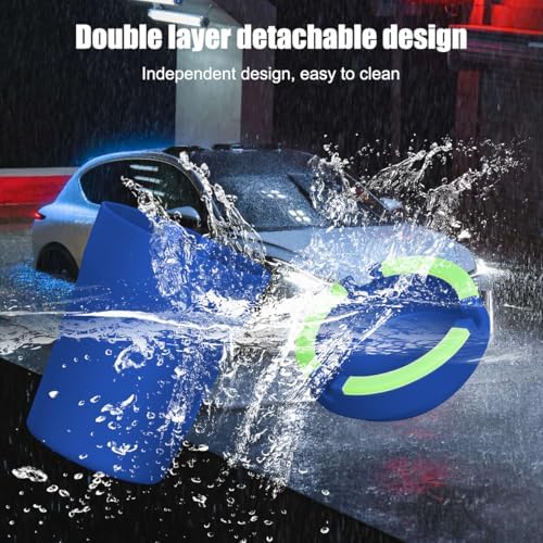 Mandark 2PCS Glow In The Dark Car Ashtray Set