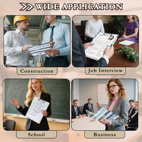 Kcldeci Foldable Clipboard Folder with Cartoon Design