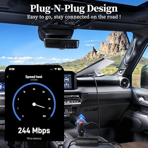 RVSPARK 12V to 30V Power Adapter for Starlink Mini