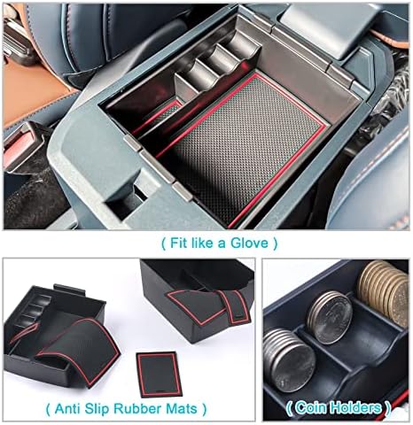 CDEFG 2022-2025 Maverick Center Console Organizer Tray 2-Pack