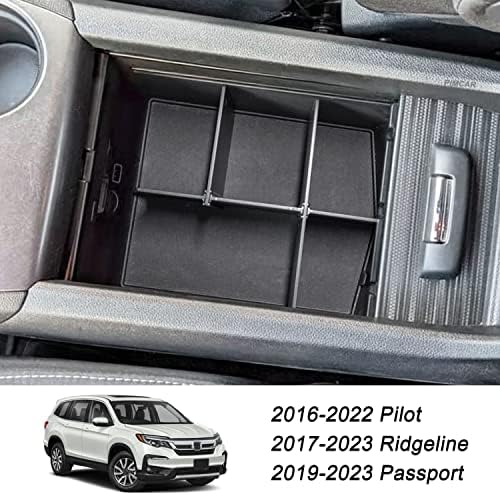 PIMCAR Center Console Organizer for Honda Pilot Ridgeline Passport