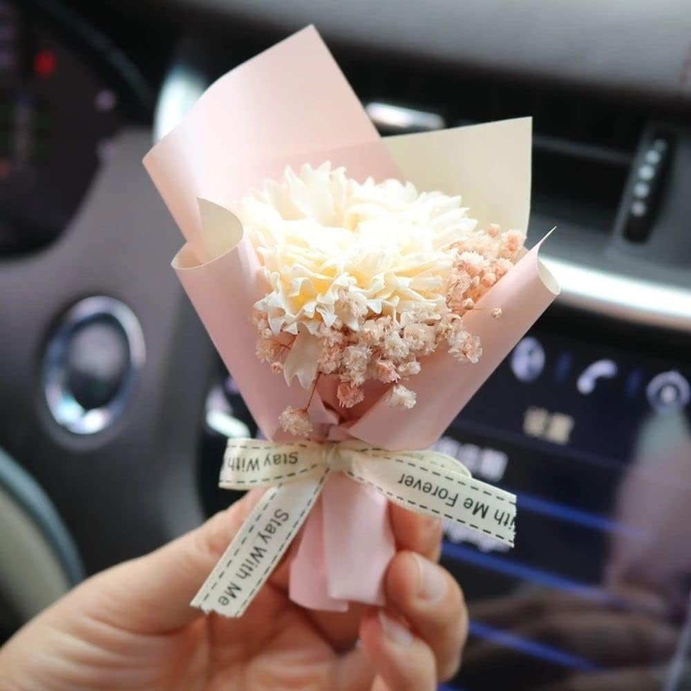 Mini Dried Flowers Car Air Vent Decor