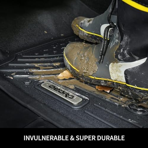 OEDRO Floor Mats for 2022-2025 Nissan Pathfinder 3 Row Set