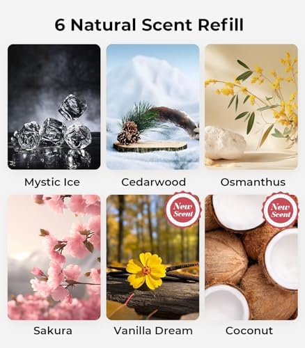 Hitolza Smart Car Air Freshener with Mystic Ice Scent