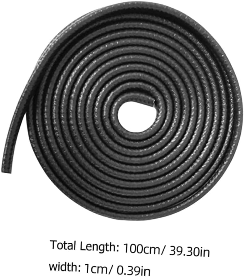 PartyKindom 5 Rolls Door Collision Seal Strip for Soundproofing and Weatherproofing