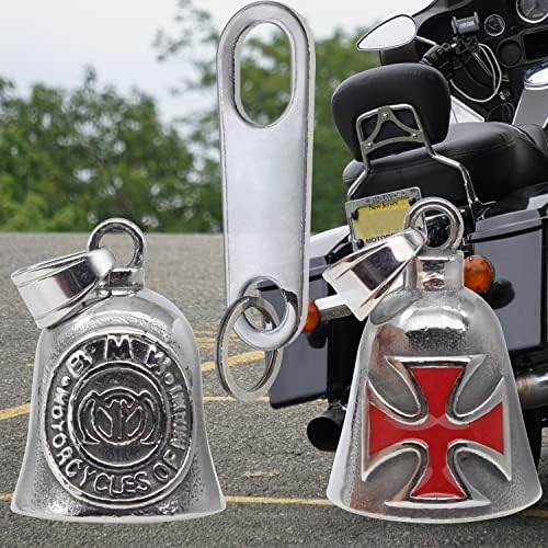 Motorcycle Bell with Bell Hanger for Luck and Protection