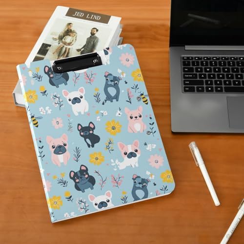 Cute Cartoon Dogs Clipboard Folder A4 Foldable