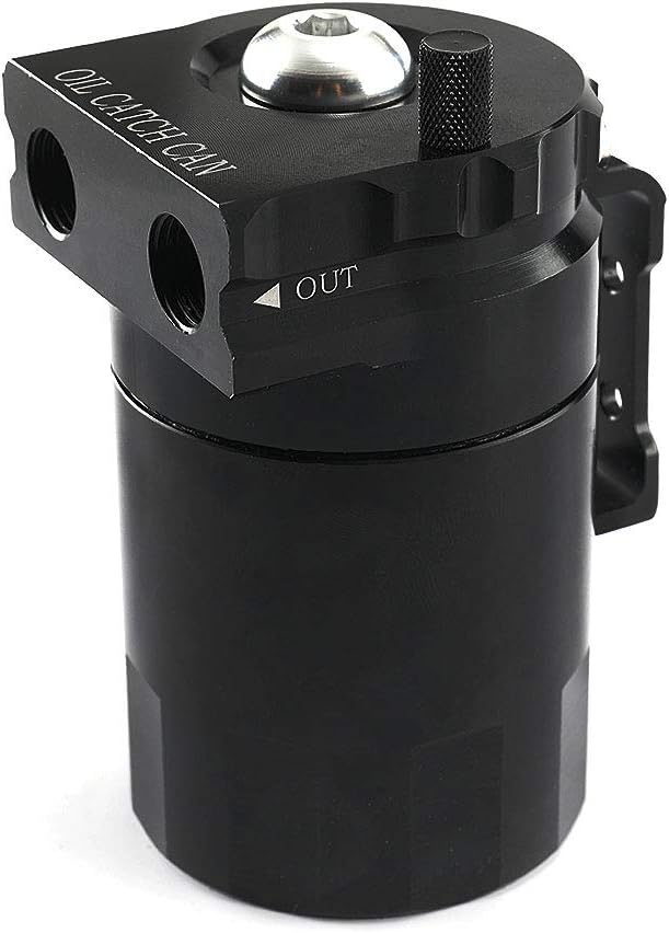 Aiuphing Oil Catch Can Kit Universal 300ml Aluminum