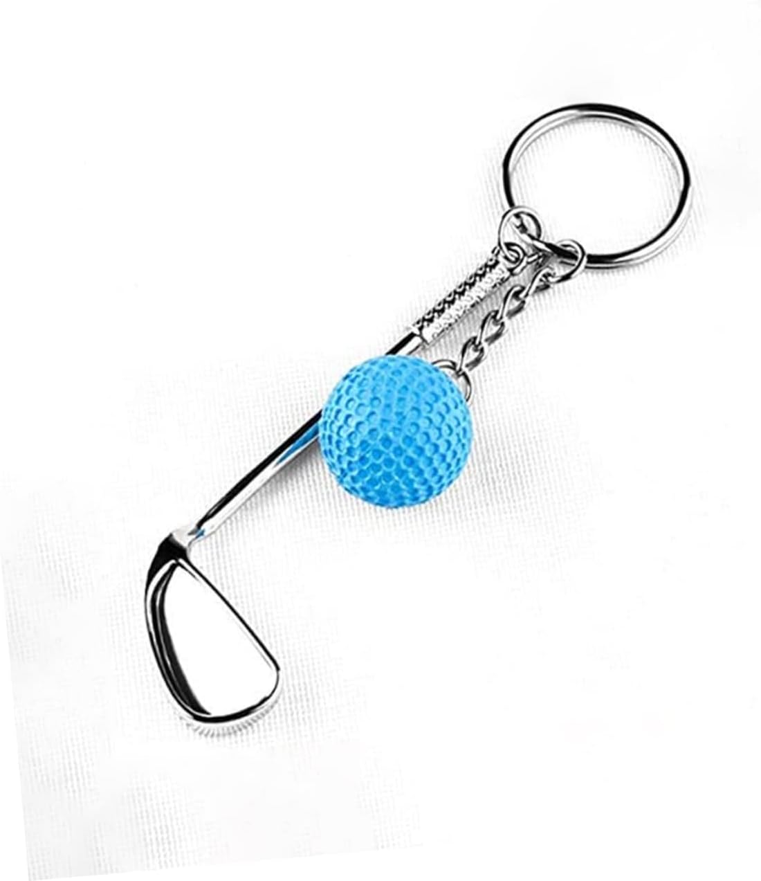 3pcs Golf Keychain Backpack Charms Durable Keyring Holders for Golf Lovers