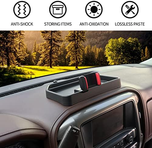 Chevy Silverado Dash Phone Holder Mount - Black