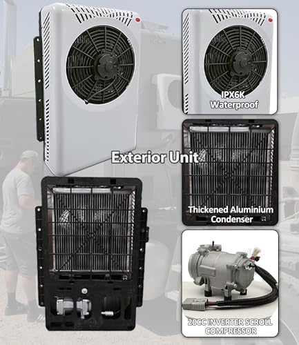 Mieligo 12V Mini Split Air Conditioner 8600BTU