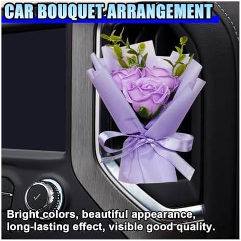 Cute Rose Air Vent Clip for Car Interior