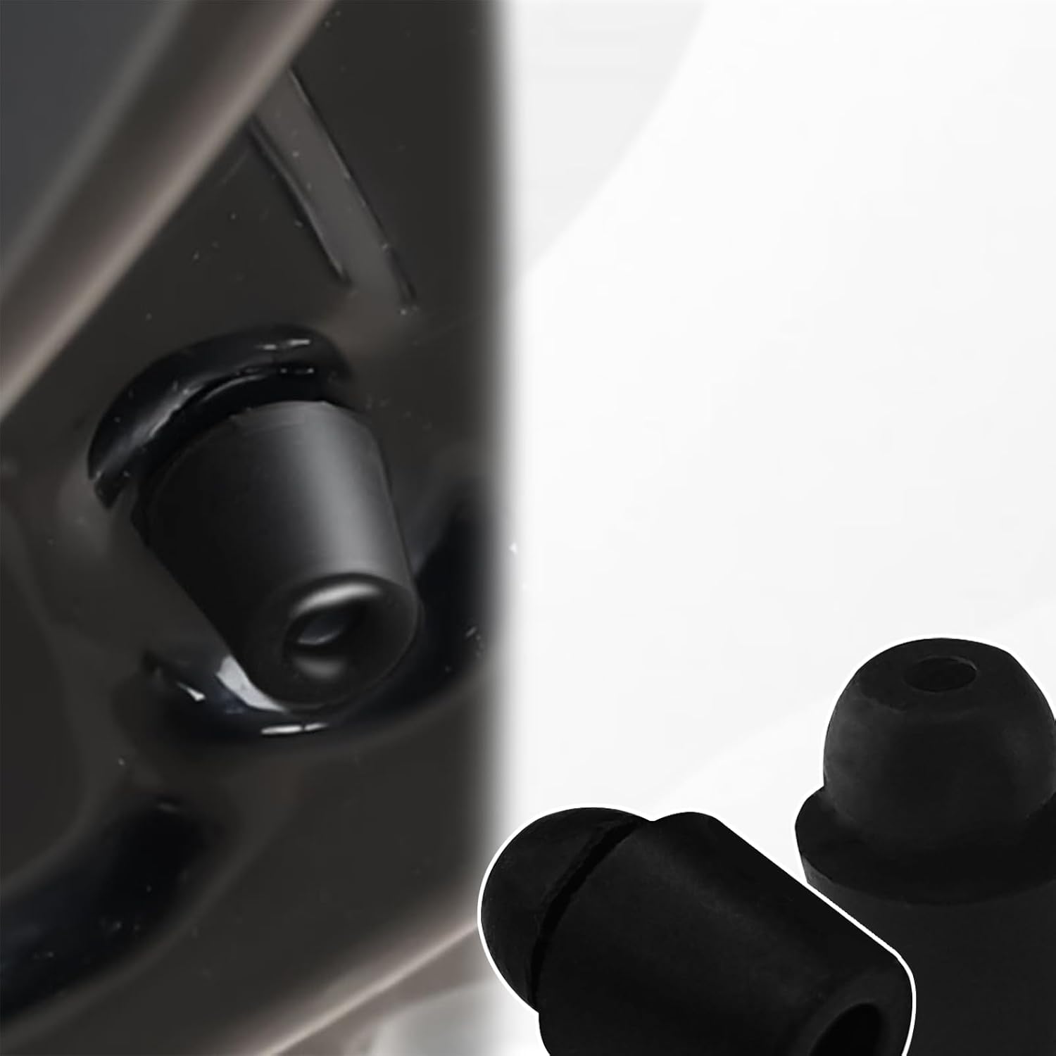 10PCS Car Door Bumper Stopper Rubber Absorber